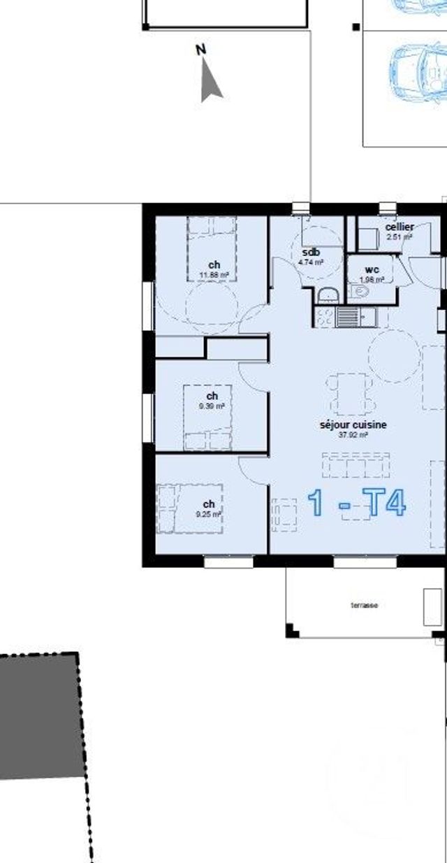 Appartement T3 à vendre - 3 pièces - 70.23 m2 - ARGELES GAZOST - 65 - MIDI-PYRENEES - Century 21 Val Habitat